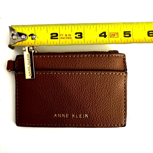 Anne Klein NWOT Brown/Tan/Chestnut Gold Clutch Wristlet Wallet Trio Set New - Picture 13 of 14